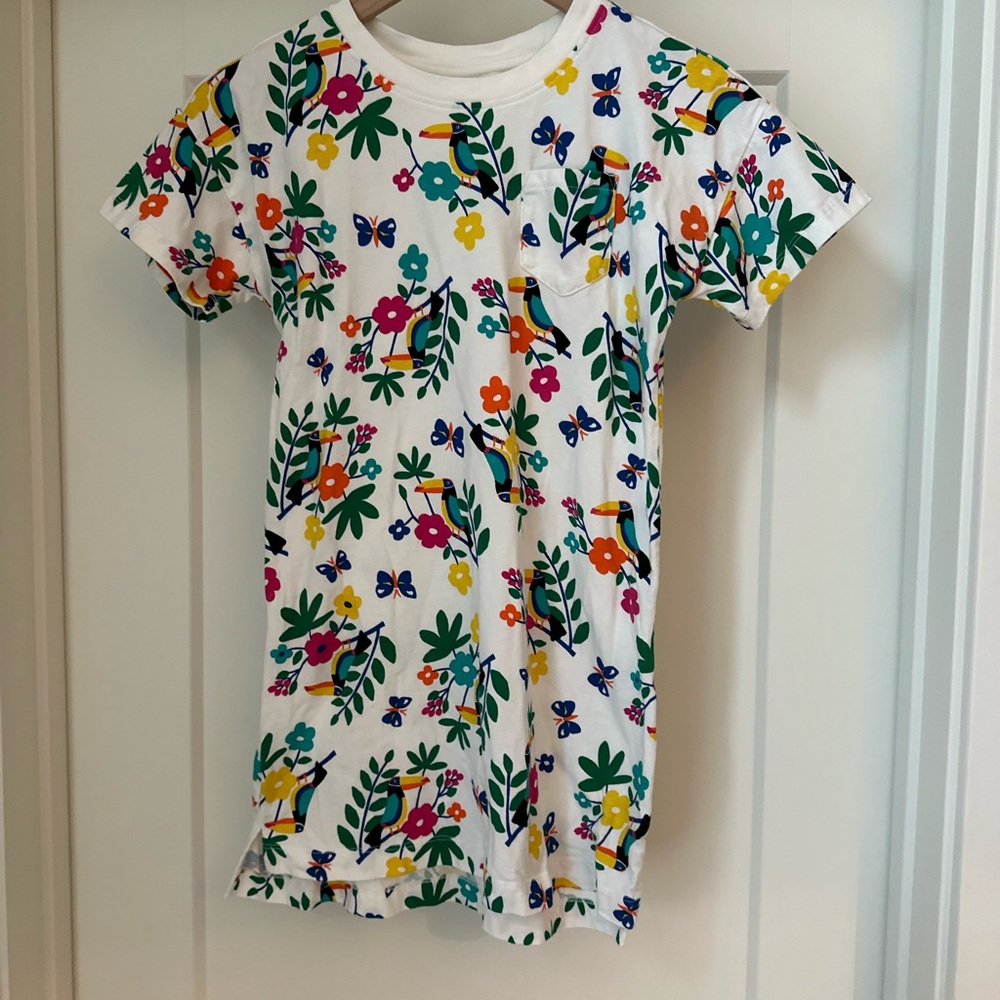 Hanna Andersson Multicolor Floral Kids Dress 130/8